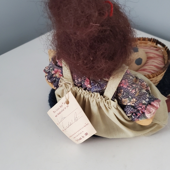 Lizzie High Handmade Wood Doll Figurine 1989 - Picture 4 of 7